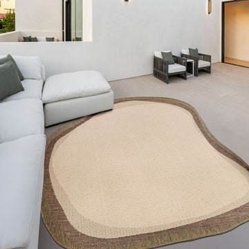 Wyatt Modern Rustic Abstract Indoor/Outdoor Area Rug